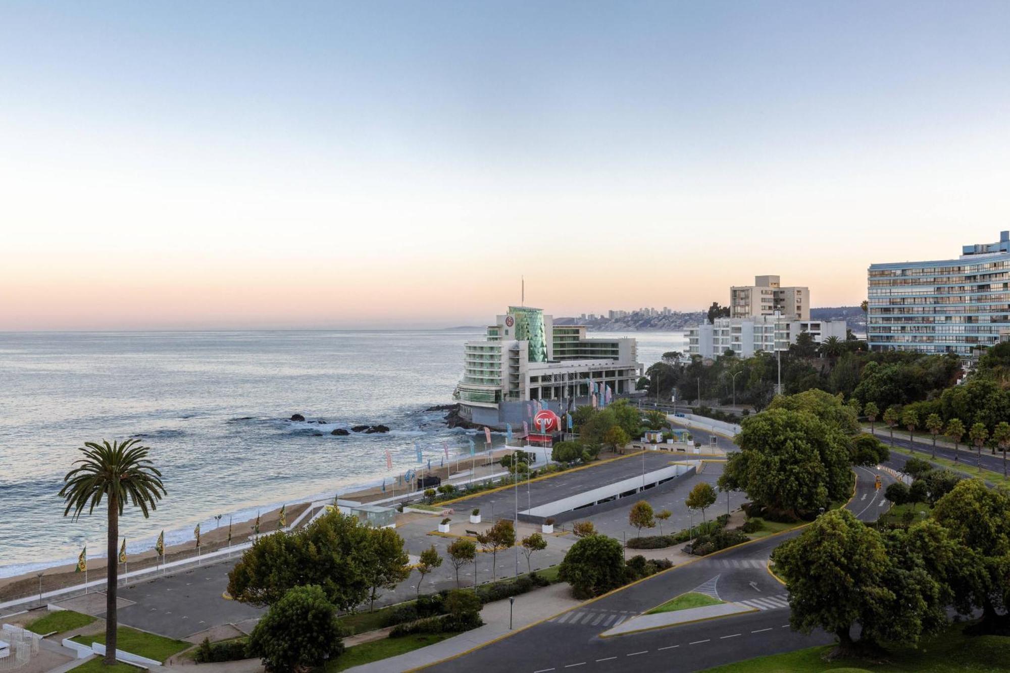 Sheraton Miramar Hotel & Convention Center Vina del Mar Buitenkant foto View of the coast of the city of Concepción.