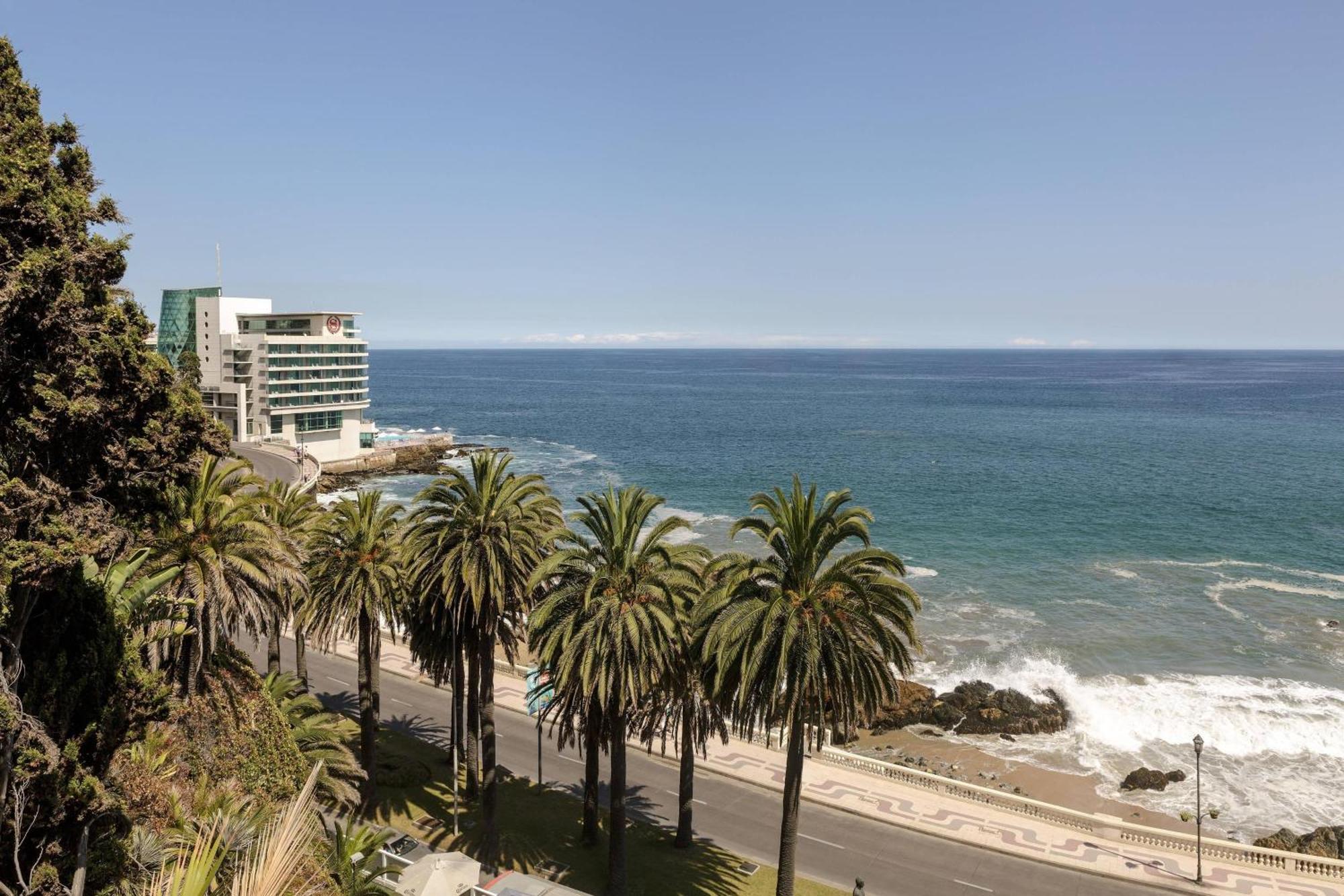 Sheraton Miramar Hotel & Convention Center Vina del Mar Buitenkant foto View of the coast of Vina del Mar