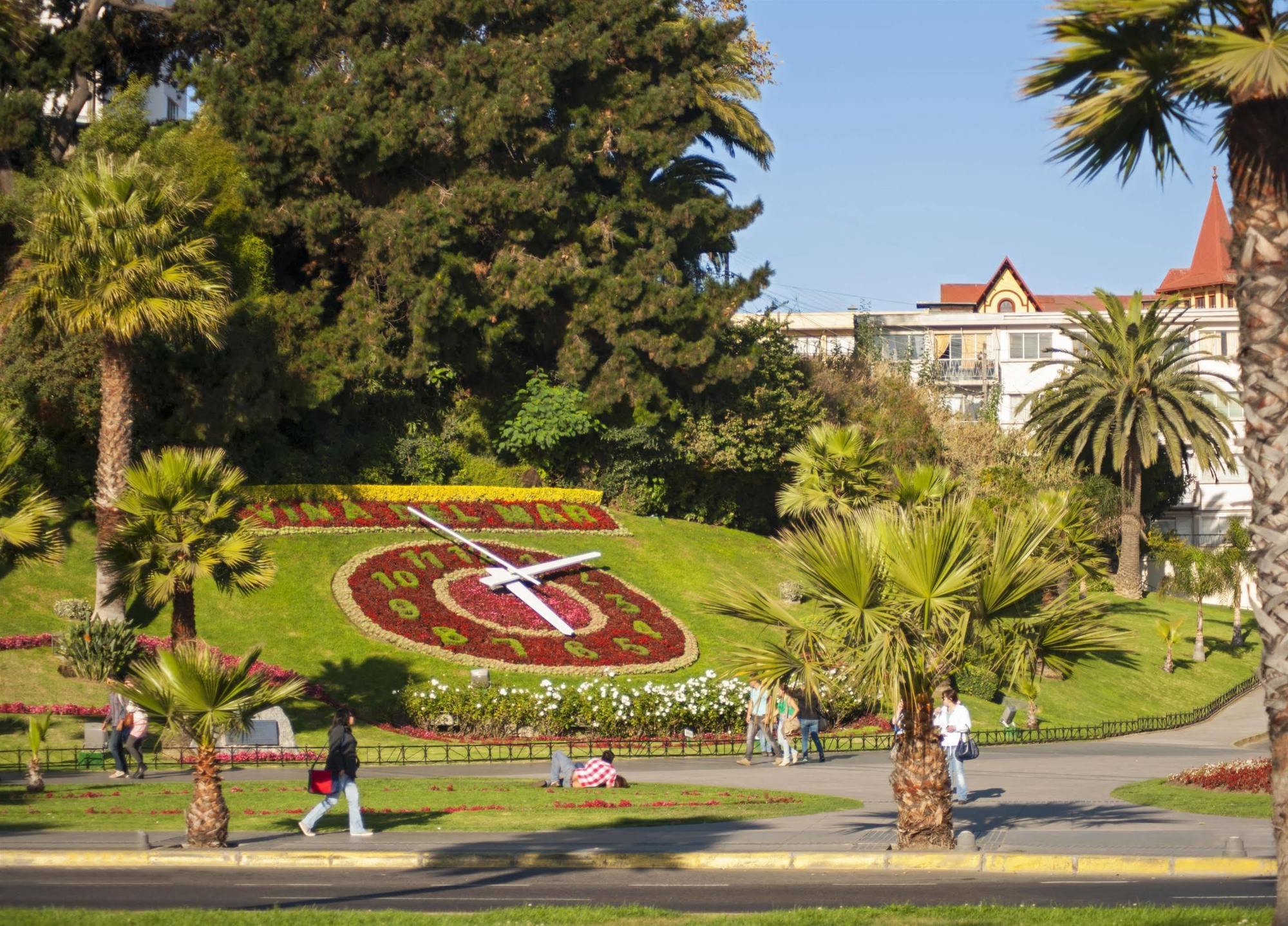 Sheraton Miramar Hotel & Convention Center Vina del Mar Buitenkant foto Flower Clock in Melilla